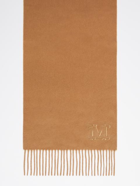 WSDALIA Monogram-embroidered cashmere stole