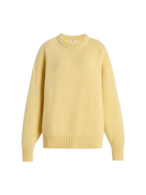 Ursa Relaxed Cashmere Sweater yellow