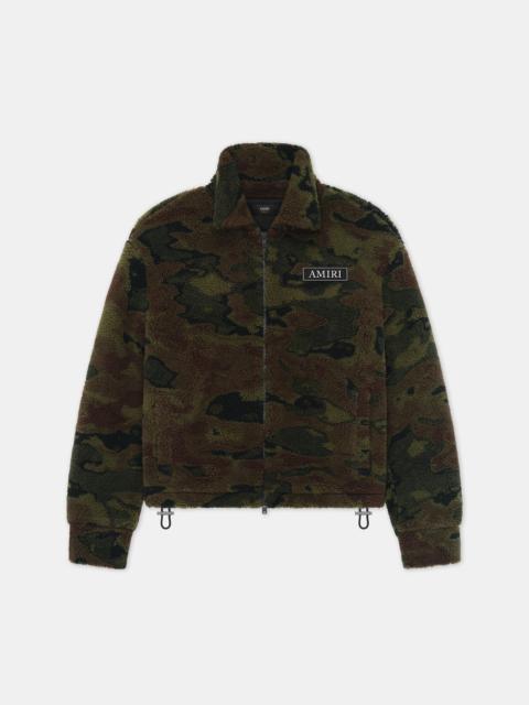 CAMO FLEECE BLOUSON
