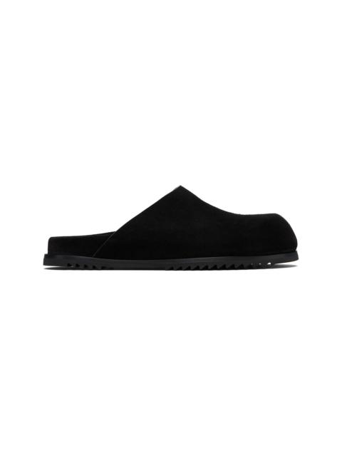 Black Concordians Granola Mule Loafers