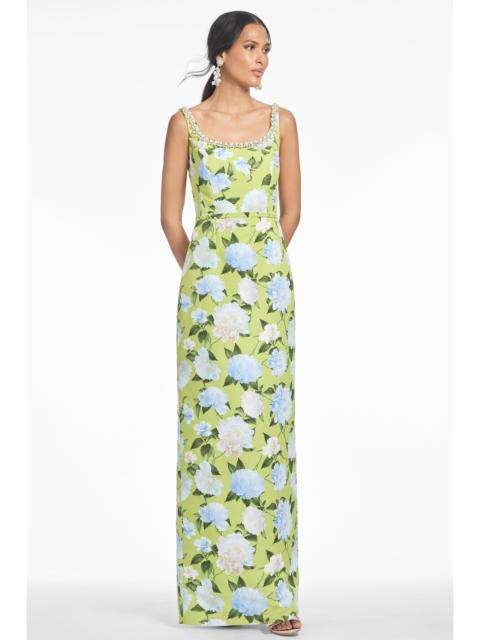 LANA GOWN - CITRINE PEONIES