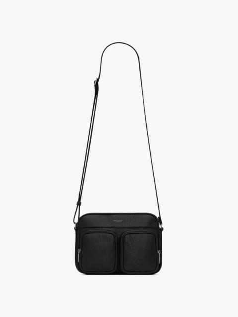 CITY SAINT LAURENT CAMERA BAG IN GRAINED LEATHER