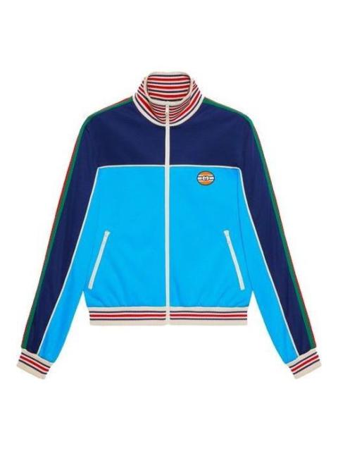 Technical jersey zip-up jacket with Web