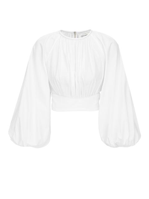 POPLIN BILLOW TOP