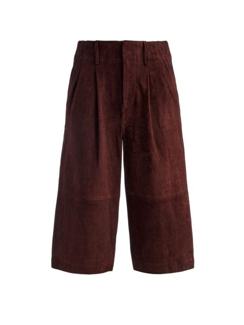 ELOISE SUEDE GAUCHO PANT
