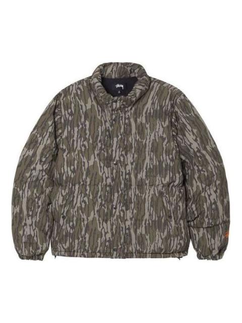 Stussy Mossy Oak Down Puffer Jacket 'Green' 115625