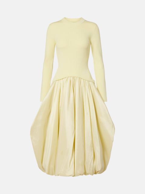 Izzy taffeta midi dress