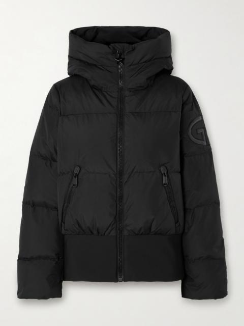 Village Hooded Quilted Down Ski Jacket