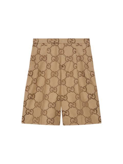 Gucci Jumbo GG Canvas Shorts Beige/Ebony