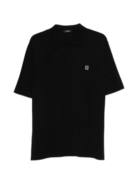 logo polo shirt