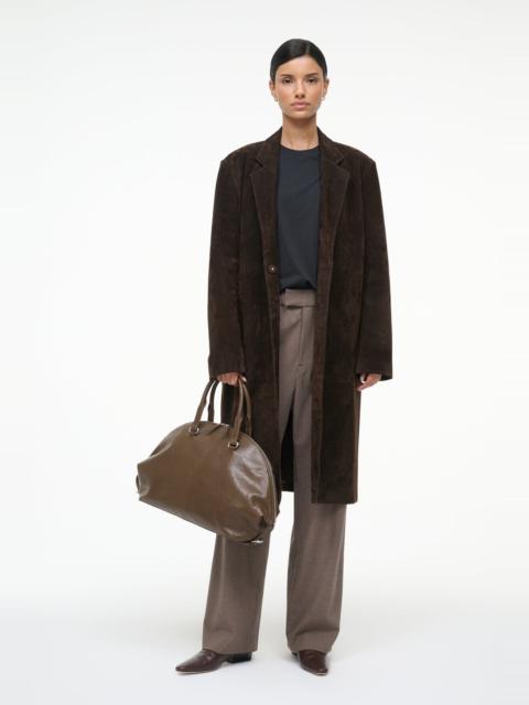 STAUD SABINE SUEDE JACKET ESPRESSO