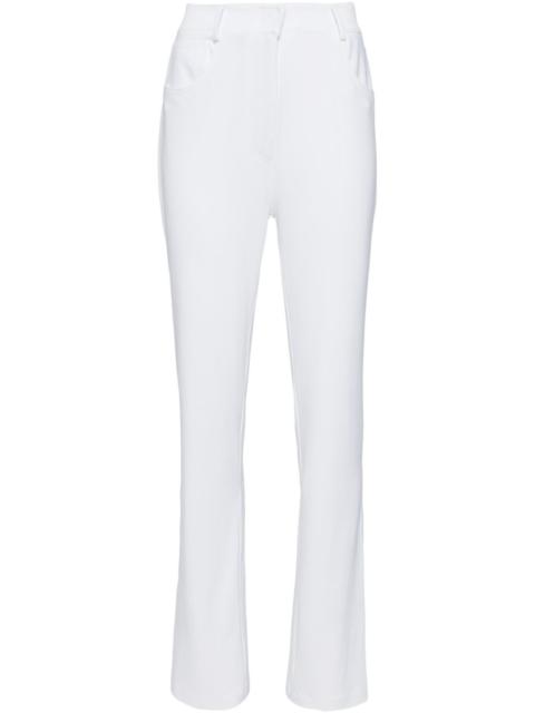 high waist boot leg jeans