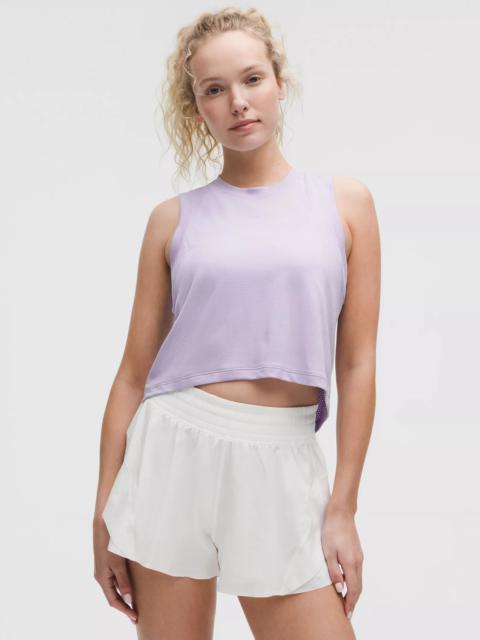 Swiftly High-Low Cropped Tank Top