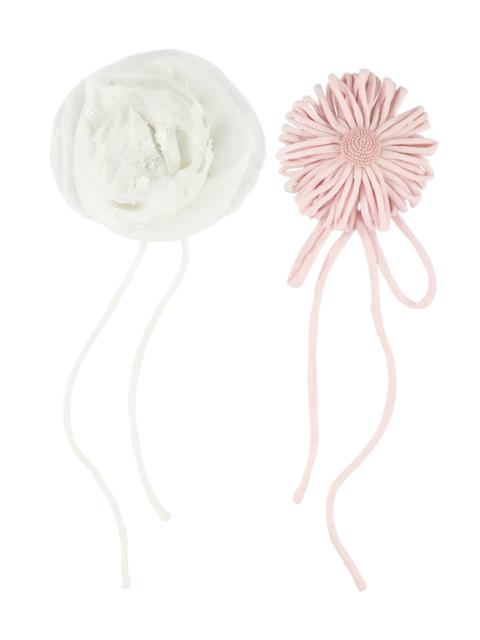 Set of Daisy & Rose Brooch