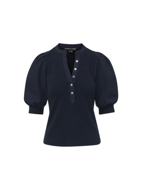 CORALEE PUFF-SLEEVE TEE