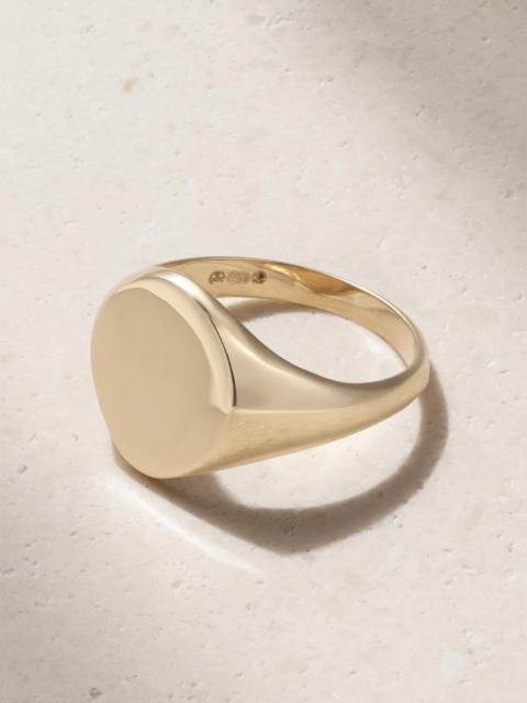 14-karat Gold Signet Ring