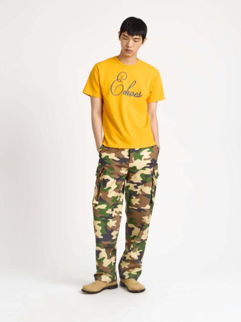 MENS ECHOES T-SHIRT IN GOLD