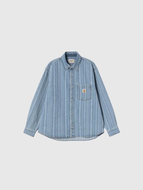 RYLAN STRIPE SHIRT JACKET