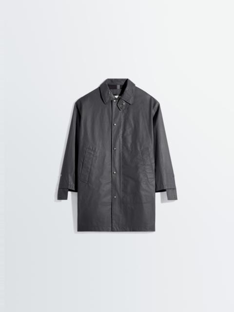 RAINCOAT IN RESINATED COTTON