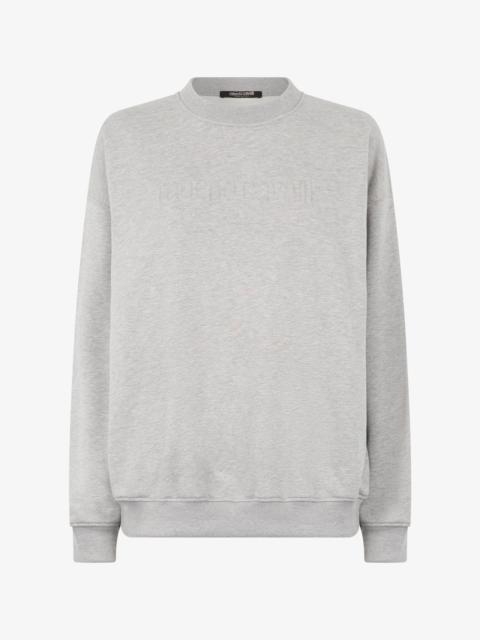 Sweatshirt With Stand-Up Collar
