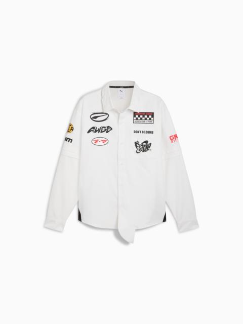 A$AP ROCKY x PUMA Layered Pit Crew Button Down