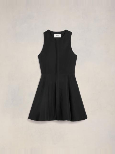 AMI PARIS Sleeveless dress ベージュ AMI Paris SHORT DRESS WITH HIDDEN TAB | REVERSIBLE