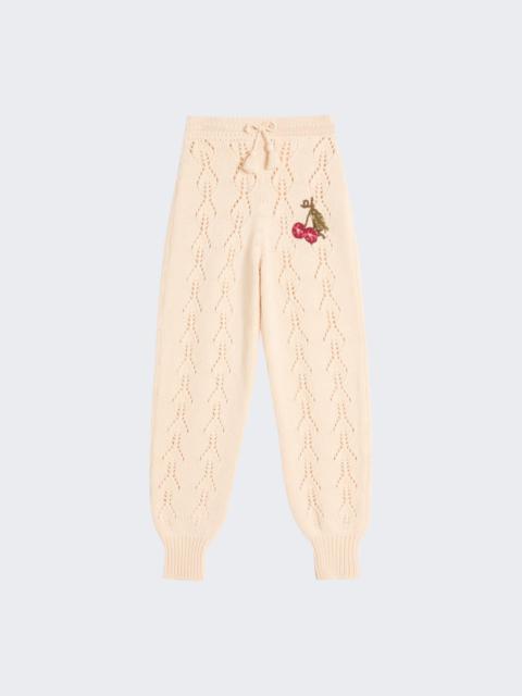 Wool Knit Pants Birch