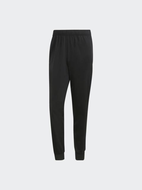 Essentials Warm-Up Tapered 3-Stripes Track Pants