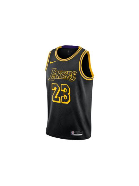 Nike NBA Lakers Lebron James Swingman Jersey Black