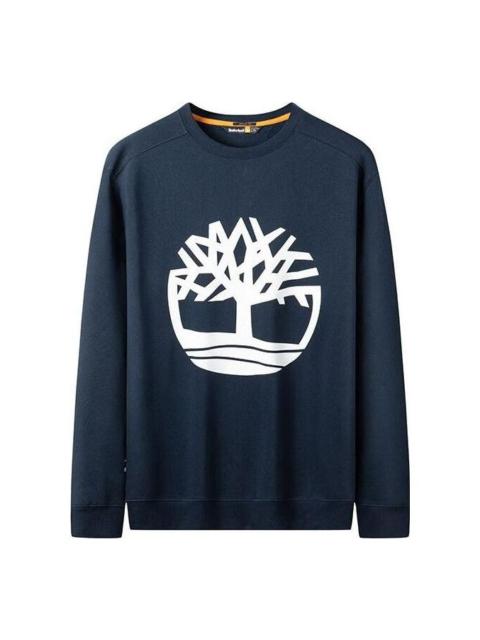 Timberland Tree Logo Long Sleeve T-Shirt 'Navy' A277C-U10
