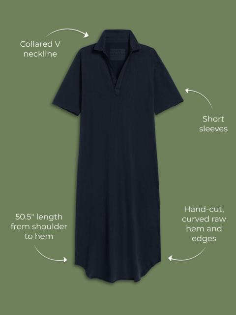 Popover Henley Maxi Dress