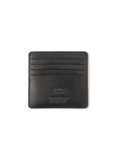 LEATHER CARD CASE (CORDOVAN) BLACK