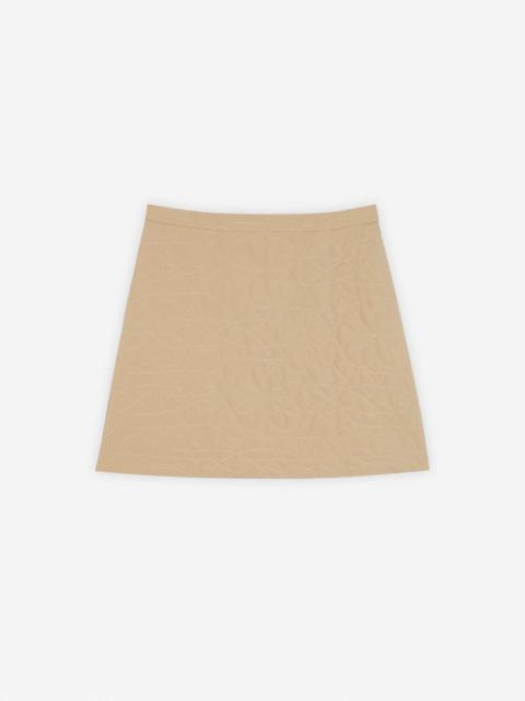 QUILTED MINI SKIRT