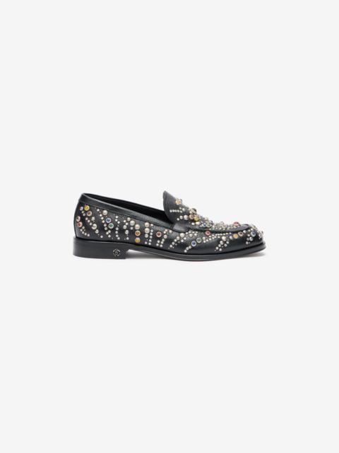 Loafers With Studs And Stones