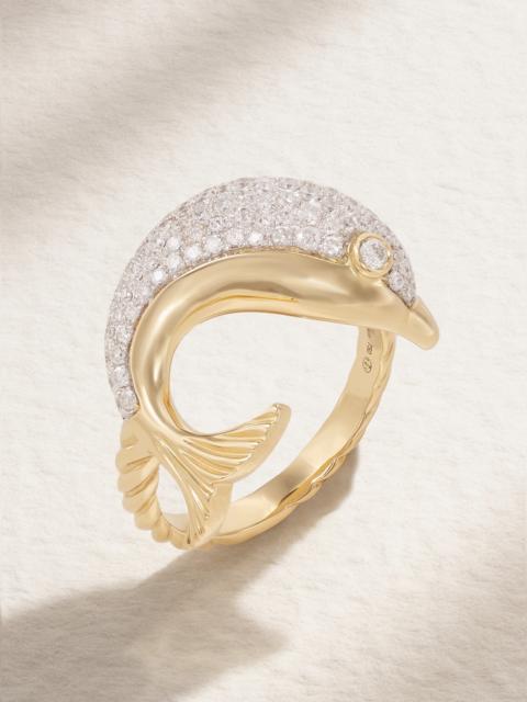 18-karat Gold Diamond Ring