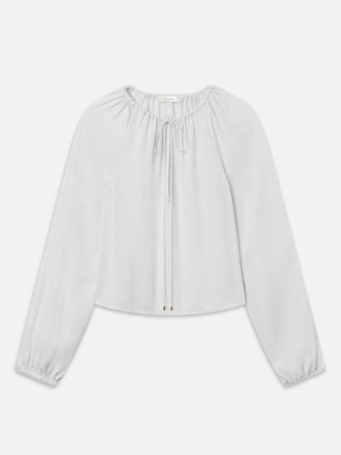 The Silk Balloon Blouse