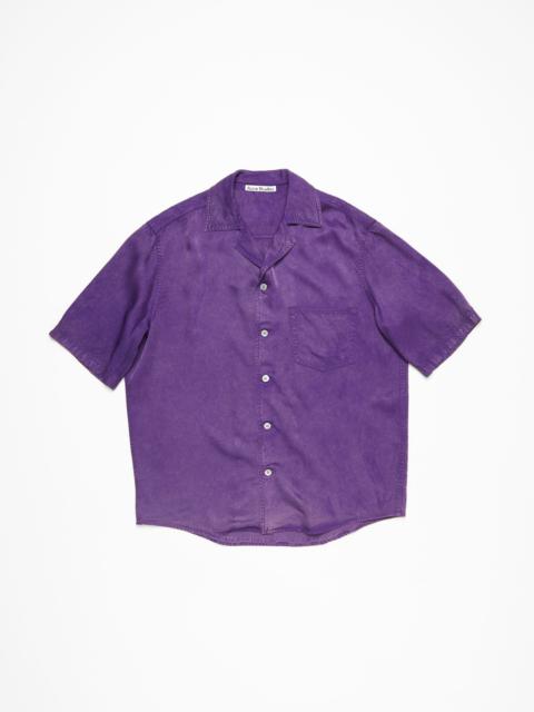 Button-up shirt - Dark purple