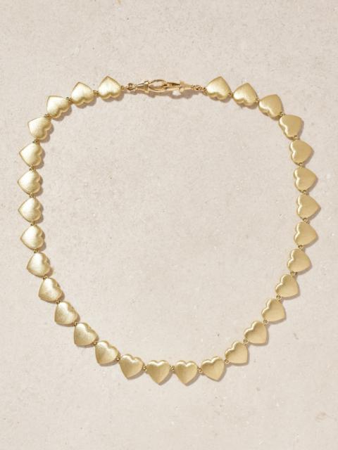 Heart Coco 14-karat Gold Necklace
