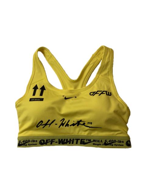 OFF-WHITE Nike Sports Bra Yellow