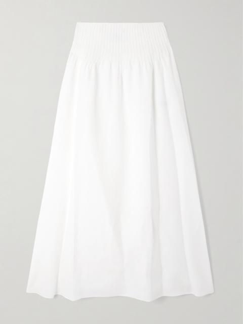 Penelope Linen Midi Skirt