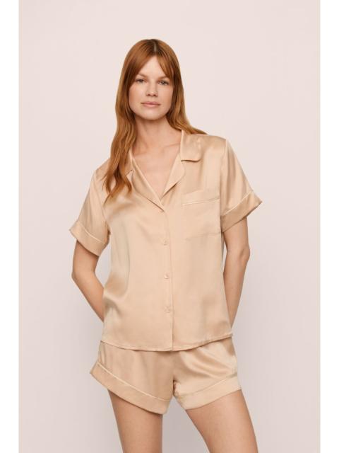 Inez Washable Silk Short PJ Set