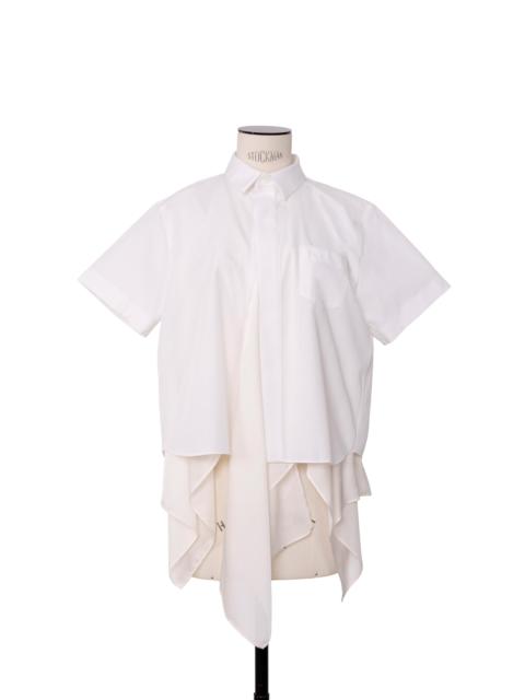 Poplin x Satin Shirt