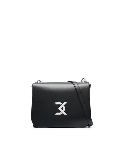 logo plaque shoulder bag