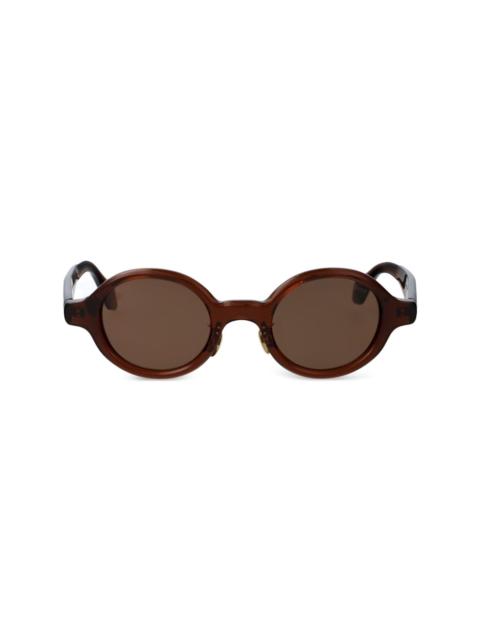 round-frame sunglasses