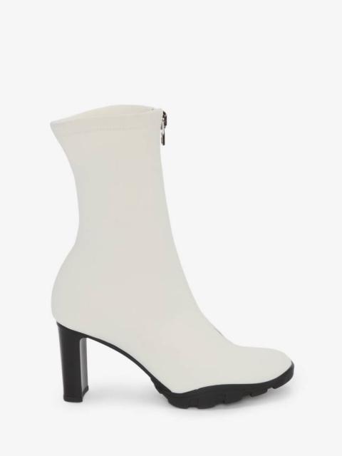 Slim Tread Boot in Ivory