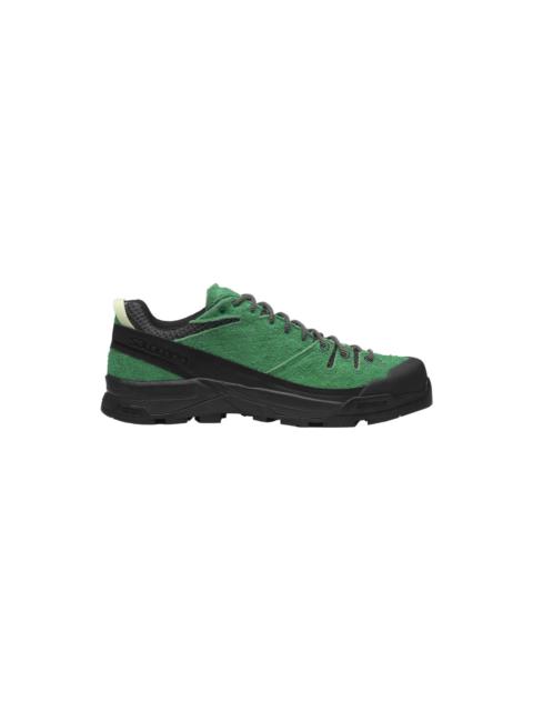 X-ALP SUEDE SNEAKERS (BLACK/PARAKEET/PATINA GREEN)