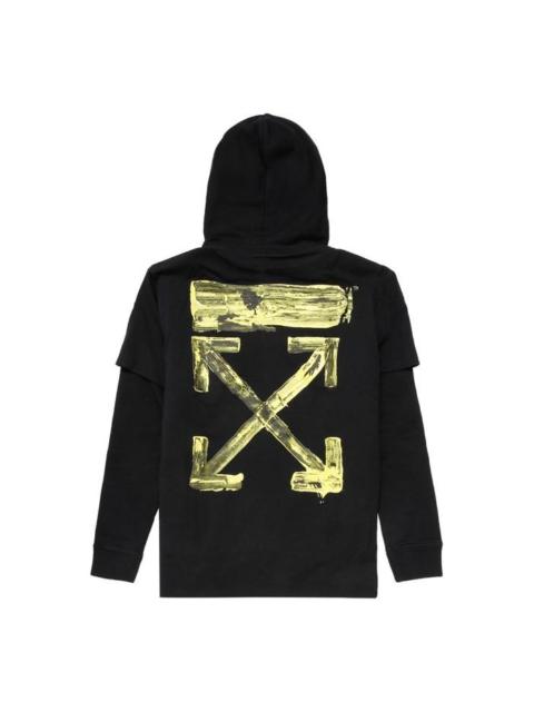 Off-White Back Arrow Printing Drawstring Black OMAB033F191850101060