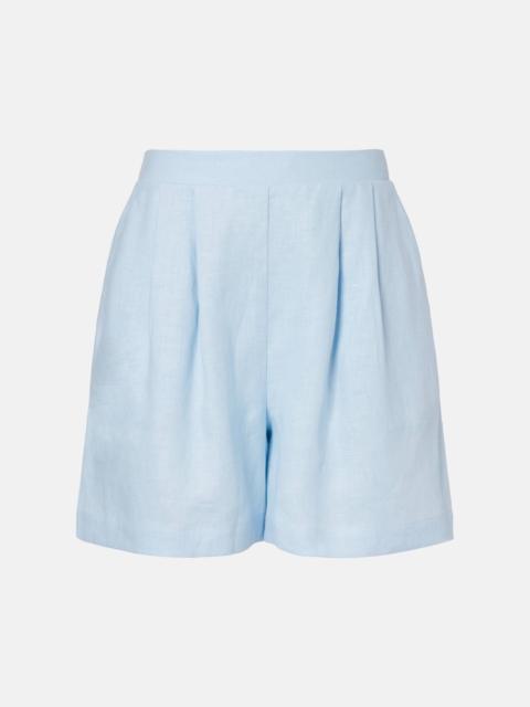 Dallas linen shorts