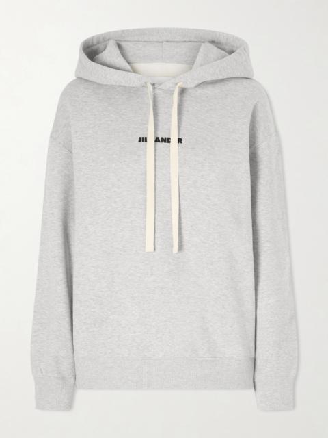 Printed Cotton-jersey Hoodie