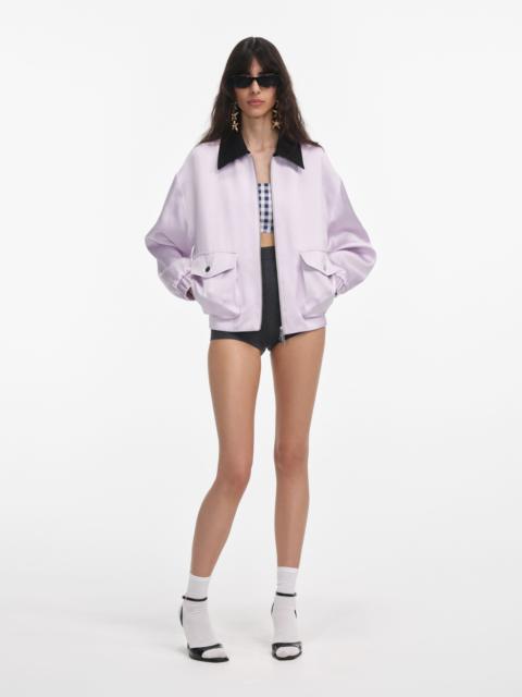 Lilac Viscose Jacket